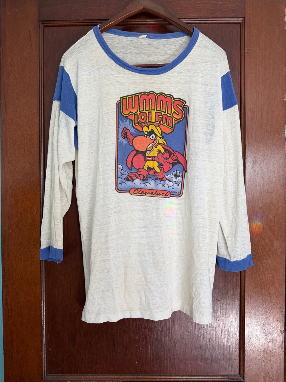 Vintage WMMS 101 FM Cleveland Long Sleeve T-Shirt